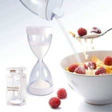 Sugar Dispenser Plastic Hourglass Large Pourer Salt Shaker Novelty Retro Style 