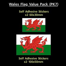 Wales / Welsh Flag Sticker