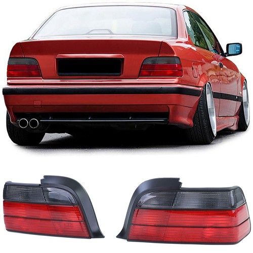 Rear tail lights red - rear, red-smoke