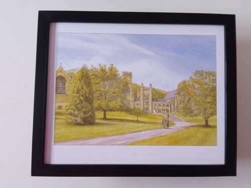 Malvern college print framed - 'malvern,