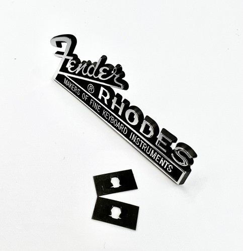 Fender rhodes name rail logo - fender,
