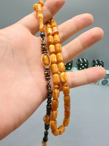 Amber catalin tasbih - tasbih, 33