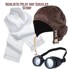 WW2 Pilot Aviator Hat &