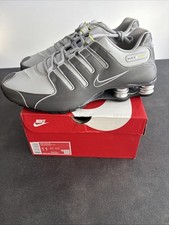 Nike Shox NZ. Uk 10. Dark Grey