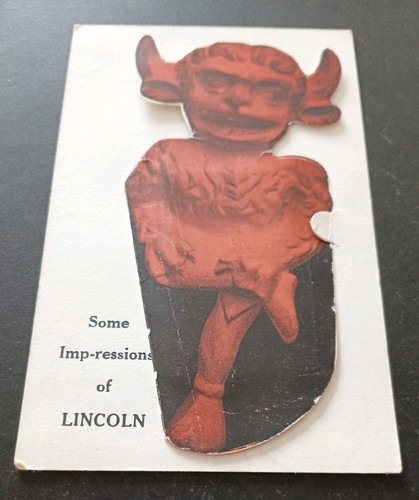 Postcard mailing novelty pull - postcard,