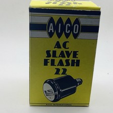 Vintage AICO AC Slave Flash 22 Mains Flash Units - In Original  Box