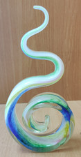 Murano Style Blue Green Yellow