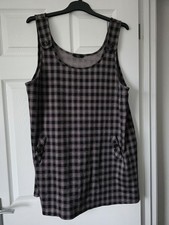 Size 22 Pinafore Dress Black