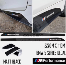 MATT BLACK SIDE STICKER SKIRT