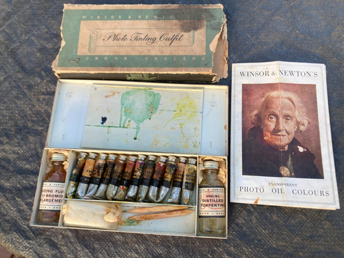 Vintage winsor newton photo - &,