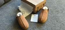 Ugg Clogs Slip On Shoes Size 7 New Boxed Tan Chestnut Platform