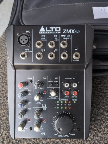 Alto zmx52 channel compact - zmx52, 5-channel