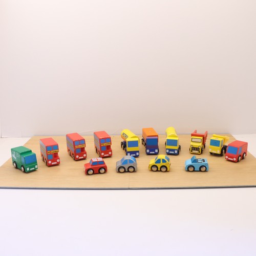 Wooden train track elc vehicle - track,