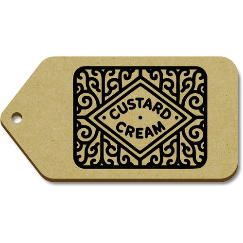 Custard cream biscuit - 'custard,