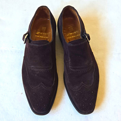 Gravati men brown suede - gravati, men’s