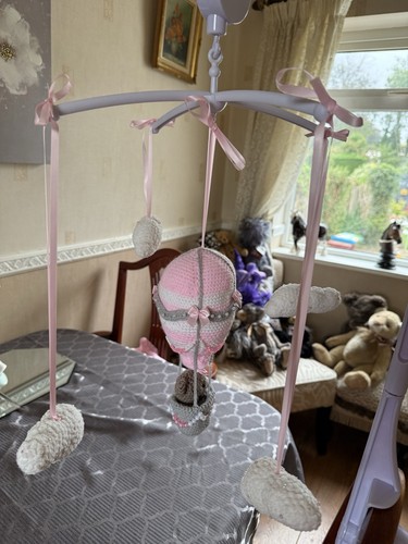 Baby cot mobile - cot, made