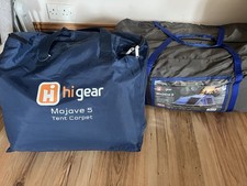 Hi Gear “Mojave” 5 person  Tent and Carpet