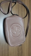 GUCCI Grained Soho Shoulder