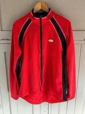 Giessegi Raleigh men's vintage long sleeve cycle jersey | Red/Black | Large