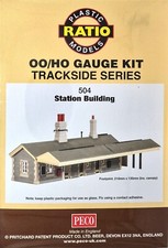 Ratio Models 504 Station Building - OO/HO Scale Trackside Series
