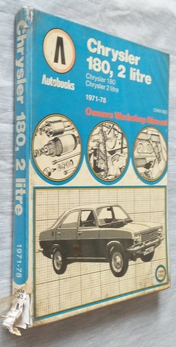 Chrysler owners workshop - owners,