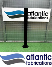 Steel bollard, bolt down 76mm