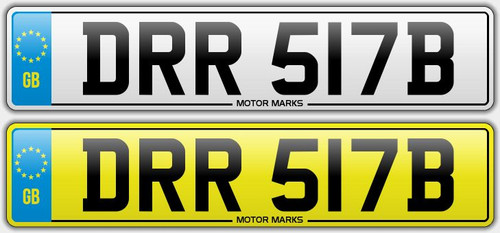 Cherished number plate drr - -,