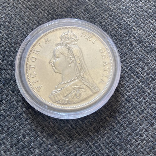 Queen victoria 1889 - 1889, silver