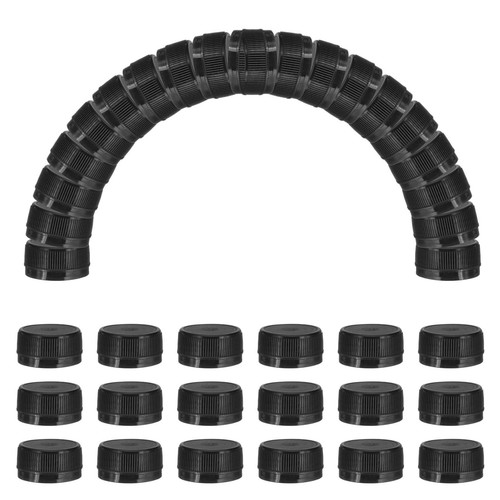 100pcs plastic bottle caps - 100pcs,