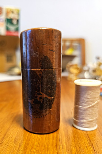 Wooden sewing needle - wooden,