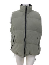 HORSEWARE Ireland Size L Pastel Light Green/Navy Rambo Down Puffer Gilet Used