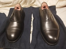 Tricker's Oxford with leather