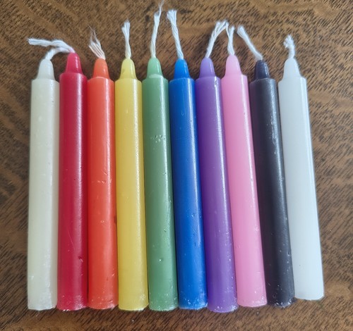 Spell candles set 10 - candles.,