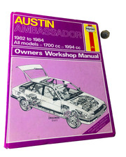 Book Haynes Manual Austin Ambassador Car Workshop 1982 - 1984 Vintage ra