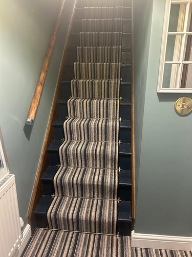 Stair carpet rods - 13, round