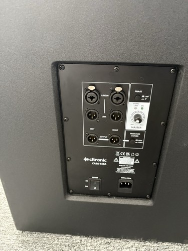 Citronic inch bass - 15,