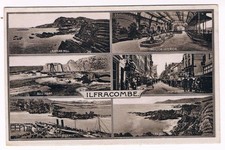 ILFRACOMBE POSTCARD - Ilfracombe Devon Multiview Postcard