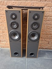 Sony SS-MF400H. 8 OHMs. 150w. 85CMs Tall, Large Floor Speakers In Maple Effect.