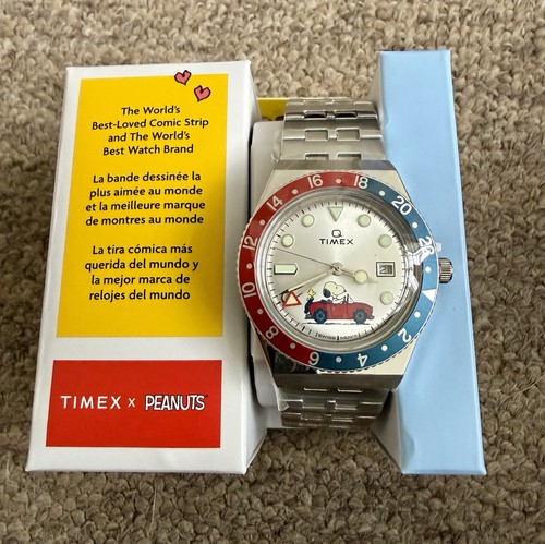 Timex peanuts gmt - timex,