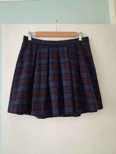 Short tartan pleated - short,
