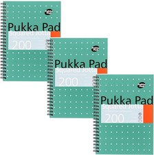 3x Pukka Pad Metallic A5 Jotta