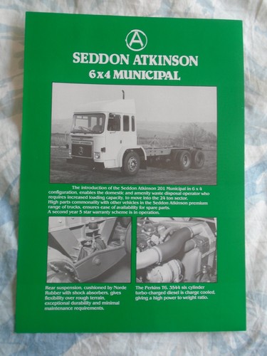 Seddon atkinson 6x4 municipal - 6x4,