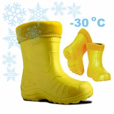 Ultralight Insulated Children's Rubber Wellies -30 degrees WINTER BOOTS Girl Boy