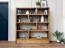 Rustic Wooden Bookcase