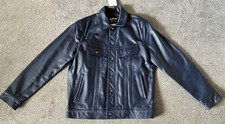 Lee Schott Leather Jacket Size