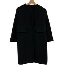J&M DAVIDSON no-collar knit