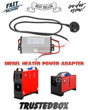 240V to 12V Transformer Power Converter for 5KW 8KW All-in-One Diesel Heater UK