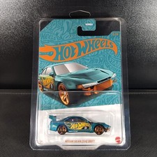 Nissan Silvia S14 - Hot Wheels 2024 - Pearl & Chrome 2/6 + Display Case