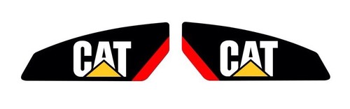 Cat excavator boom decal - cat,