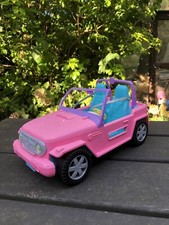 Barbie & Friends Pink Jeep Off